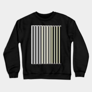 Black and white stripe pattern Crewneck Sweatshirt